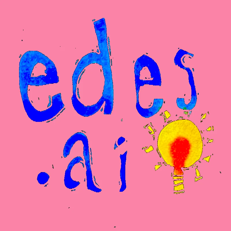 Transparent logo on a pink background after removing black pixels